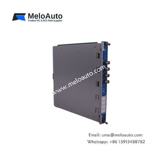 Bently Nevada 176449-03 3500/44M Aeroderivative GT Vibration Monitor with 24 V DC power, turbine vibration analysis, rack communication.