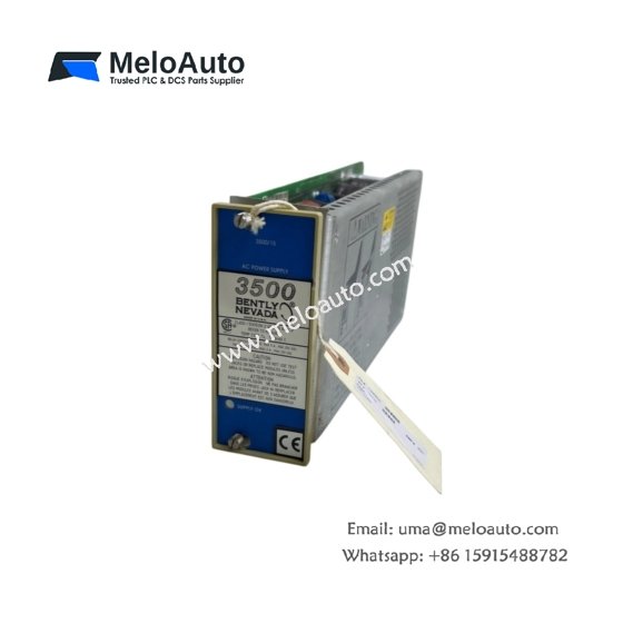 Bently Nevada 3500/15 127610-01 Power Supply delivers 24V DC at 4A, 96W output, 85-264V AC input, and hot-swap capability for 3500 racks.