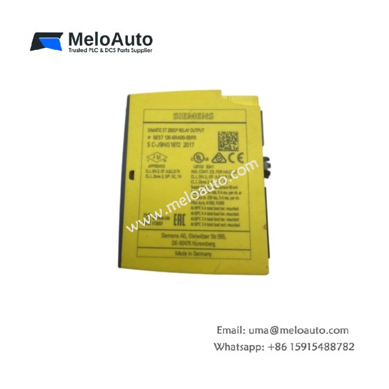 Siemens 6ES7136-6RA00-0BF0 failsafe digital input for ET 200SP. 4x24V DC, SIL 3, PL e, diagnostics, compact and reliable.