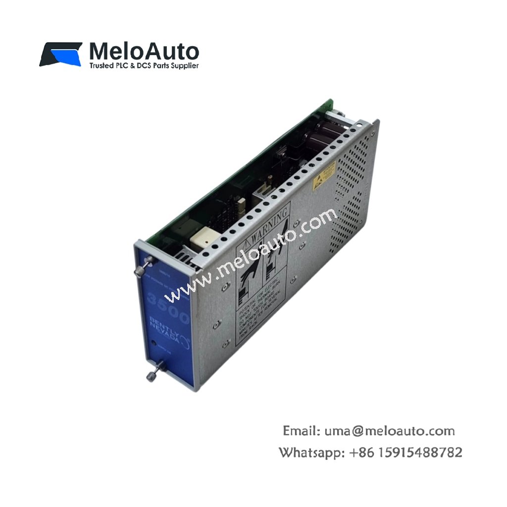 Bently Nevada 3500/15-07-07-05 with 133292-01 133300-01 Dual DC Power Supply Module