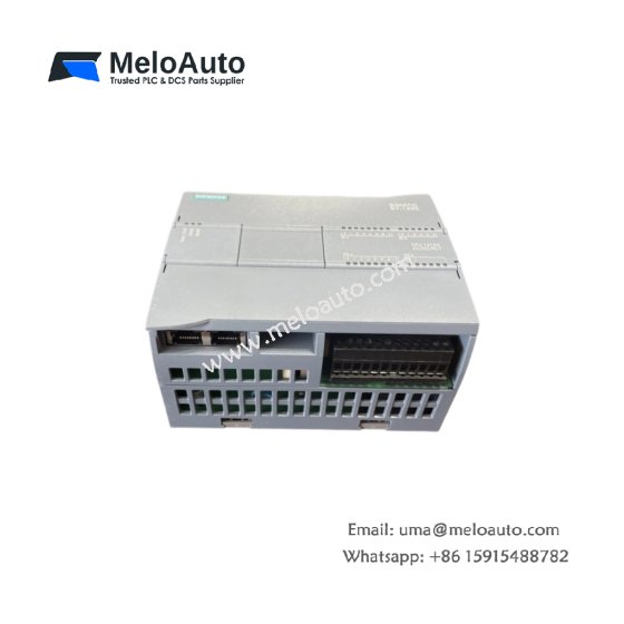 Siemens 6ES7215-1BG31-0XB0 CPU 1215C for S7-1200. 128KB RAM, MPI/DP, compact design, CE/UL/CSA certified. Reliable control.