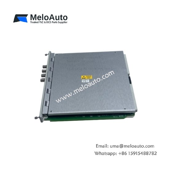 Bently Nevada 3500/72M 140734-08 proximitor monitor with 2 channels, 0-2mm range, 4-20mA outputs, for 3500 shaft position measurement.