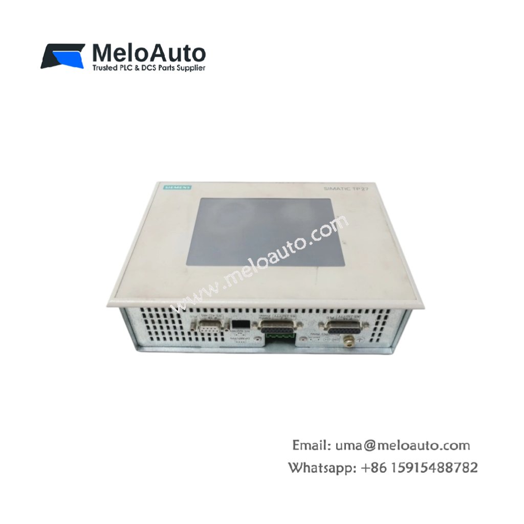Siemens 6AV3627-1QK00-0AX0 Touch Screen Display