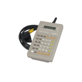 Siemens 6ES5605-0UA12 handheld programmer for SIMATIC S5. Portable PG 605 unit for on-site programming, debugging, and maintenance. In stock.