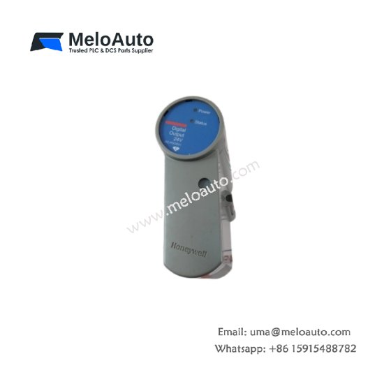 Honeywell DC-PDOD51 32-channel digital output IOM for Experion PKS C300. Features 24VDC sink outputs, galvanic isolation