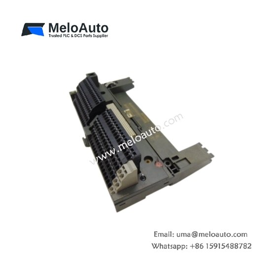 Siemens 6ES7193-0CB40-0XA0 terminal block for ET 200M with 40 screw terminals, 2.5 mm² capacity, 10A/250V rating, removable connectors