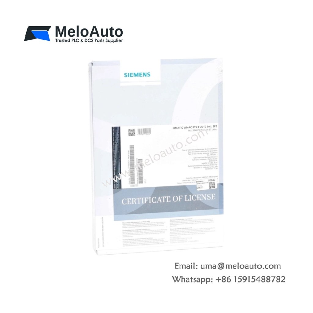 Siemens 6ES7671-1RC08-0YA0 SIMATIC Software License