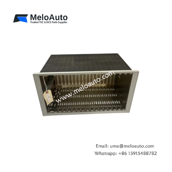 Bently Nevada 3500/05-01-03-00-00-00 system rack with 10 module slots, passive backplane, 19-inch 6U for 3500 monitoring systems.