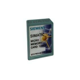 Siemens 6ES7953-8LG00-0AA0 SIMATIC S7 Micro Memory Card with 64KB storage for reliable program backup and automation controller