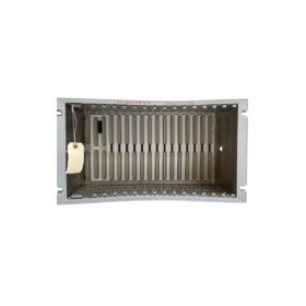 Bently Nevada 3500/05-01-02-CN-00-01 system rack with 14 slots, 19-inch mounting, and ATEX Zone 2. Rugged chassis