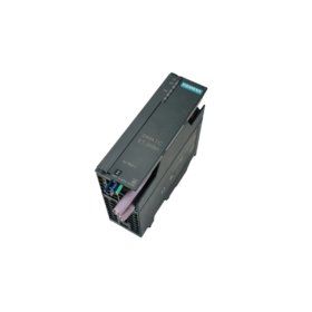 Siemens 6ES7153-1AA03-0XB0 ET 200M interface module, PROFIBUS DP, 12 Mbps, 8 I/O modules, 244 bytes I/O, diagnostics, CE/UL/FM certified.