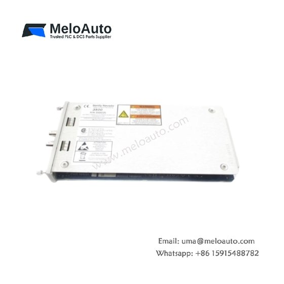 Bently Nevada 3500/25-01-05-05 Enhanced Keyphasor Module with dual-channel speed reference, phase synchronization, and 3500 system