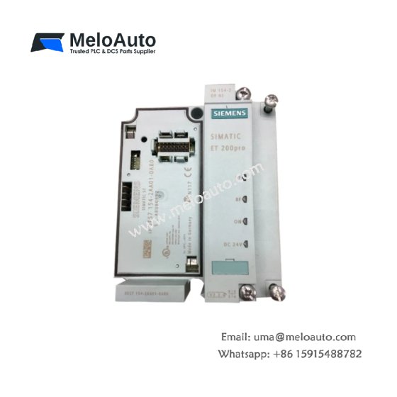 Siemens 6ES7154-2AA01-0AB0 PROFIBUS DP interface for ET 200M. 12 Mbit/s, 8 I/O modules, diagnostics, robust and reliable.