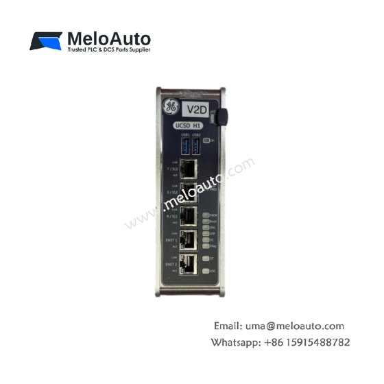 The GE IS420UCSDH1A quad-core controller delivers 1.2 GHz processing and 1 ms scan rate with 2 GB memory for advanced Mark VIe automation.