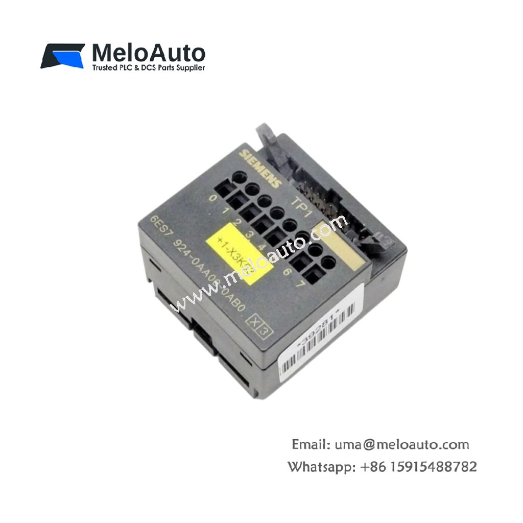Siemens 6ES7924-0AA00-0AB0 Terminal Block for SIMATIC S7 Connections