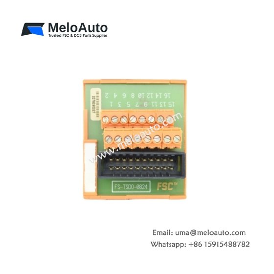 Honeywell FS-TSDO-0824 8-channel Safe Digital Output FTA. 24VDC, 1.5A per channel, SIL 2 capable, DIN rail mount. CE, TUV, UL certified