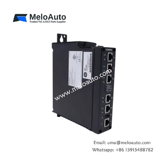 The GE IS420UCSBH3A controller module delivers 600 MHz processing and 5 Ethernet ports with fanless design for reliable turbine control