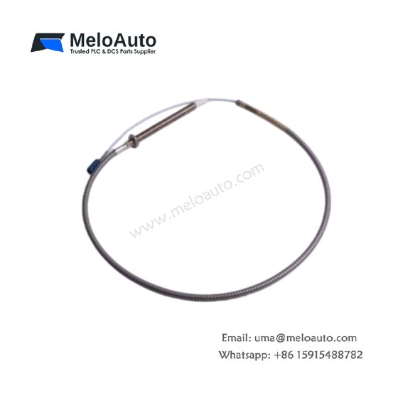 Bently Nevada 330910-00-03-10-02-00 3300 NSv proximity probe. M10x1 thread, armored, 1.0m, -52°C to 177°C. For tight-clearance