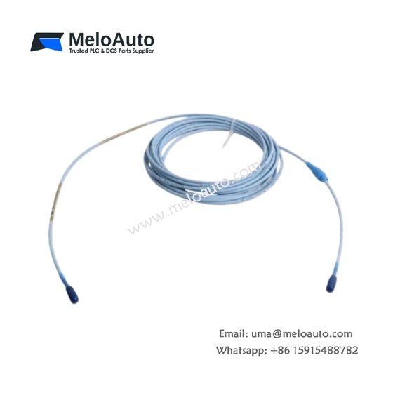 The Bently Nevada 330130-075-10-00 is a 7.5 m extension cable for 3300 XL proximity probes. Features FEP insulation and high-temperature