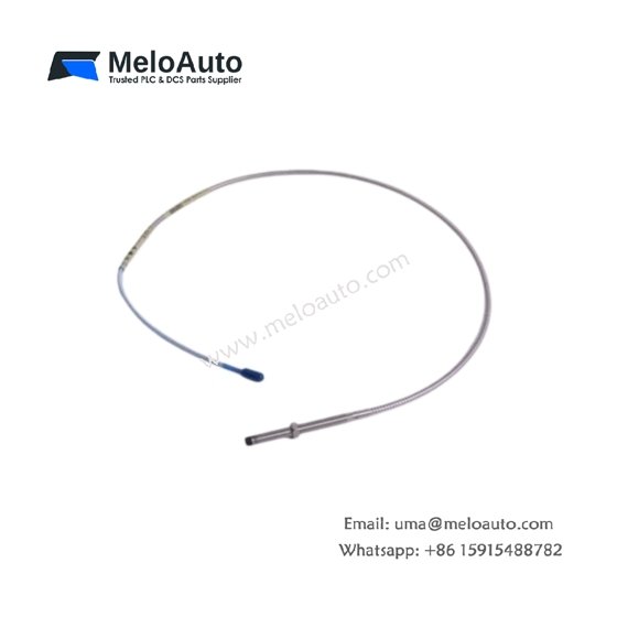 Bently Nevada 330102-08-96-10-02-00 8mm proximity probe. 3/4-20 UNF, 960mm length, 8mm thread, PPS tip, 2m cable.