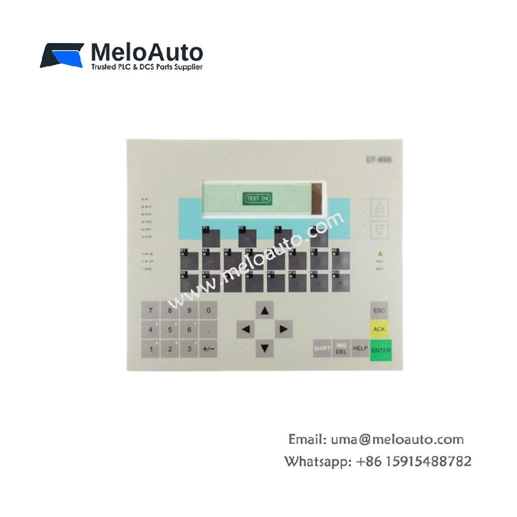 Siemens 6ES7633-1DF00-0AE3 Membrane Keyboard Switch for SIMATIC Operator Panels