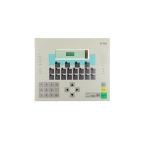 Siemens 6ES7633-1DF00-0AE3 membrane keyboard switch for SIMATIC panels. Features 36 keys, 1M actuation life, polyester overlay, and 18-pin ribbon connector for reliable replacement.Siemens 6ES7633-1DF00-0AE3 membrane keyboard switch for SIMATIC panels. Features 36 keys, 1M actuation life, polyester overlay, and 18-pin ribbon connector for reliable replacement.