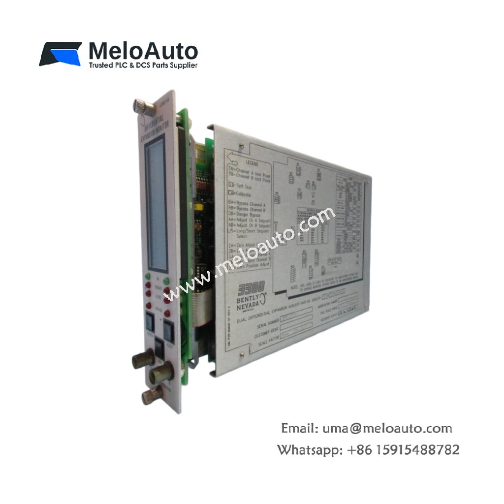 Bently Nevada 3300/45-02-02-03-00 Differential Expansion Monitor