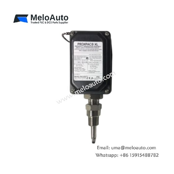 Bently Nevada 330880-28-40-058-01-02 PROXPAC XL proximity transducer. Integrated 8mm probe, 4.0in standoff, 0-10kHz, IP66.