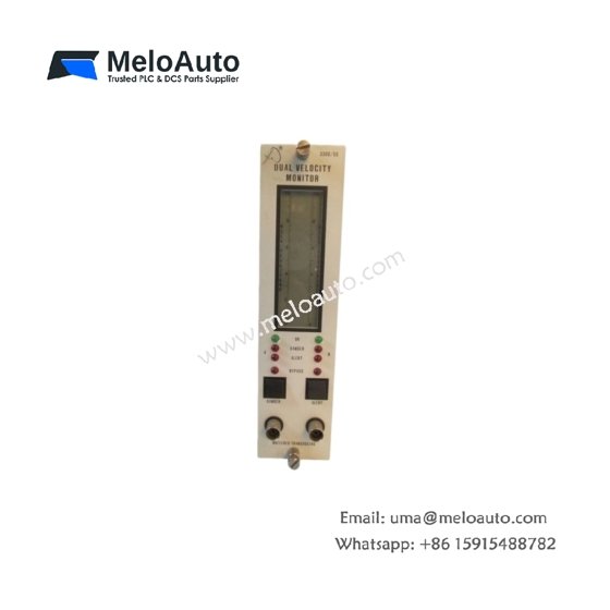 Bently Nevada 3300/55-03-04-16-00-00-05-02 vibration monitoring module, 4 configurable channels, 14-bit resolution, 4-20mA outputs