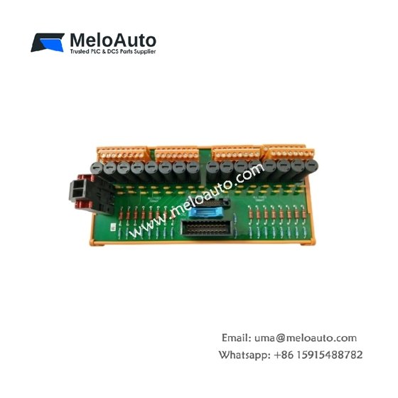 Honeywell FC-TSGASH-1624 Digital Input FTA. 16 channels, 24 VDC, DIN-rail mount, 0.45 kg. For Safety Manager and Experion PKS systems.