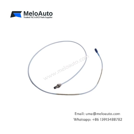 Bently Nevada 330101-00-34-10-02-05 3300 XL 8mm Proximity Probe. M10x1 thread, 2mm range, 1m cable, -52 to +177°C. API 670 compliant.