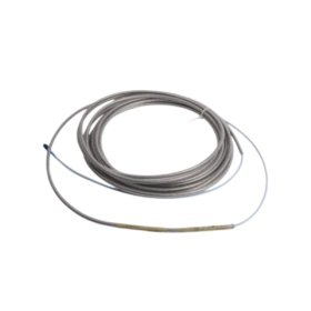 Bently Nevada 330130-080-11-05 8.0m standard extension cable. Gold-plated 6-pin connectors, -51°C to +177°C range, 4.2mm dia. For 3300 XL