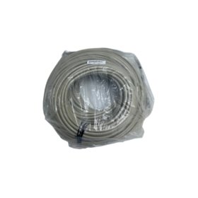 Honeywell MU-NKT020 51195199-020 UCN trunk cable with dual coaxial conductors, 75Ω impedance, BNC connectors, and 20m length