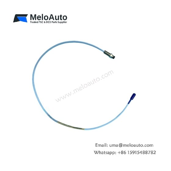Bently Nevada 330102-03-25-10-02-05 3300 XL 8mm Proximity Probe. 3/8-24 UNF, 9m cable, 2mm range, -52 to +177°C. API 670 compliant.
