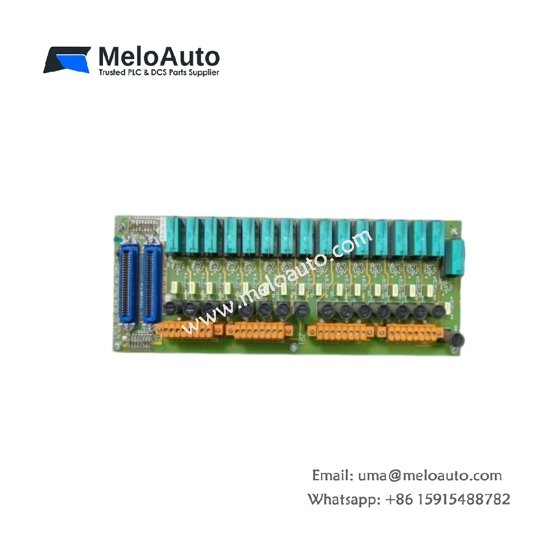 Honeywell MU-TDOR12 51304443-100 digital relay output board with 12 channels, 5A switching capacity, gold-plated contacts, and 2500V isolation