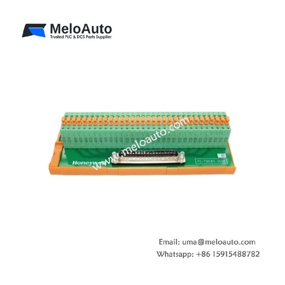 Honeywell FC-TSKUNI-1624 universal digital I/O module. 16 configurable channels, 24V DC, optical isolation. Hot-swappable for Experion PKS