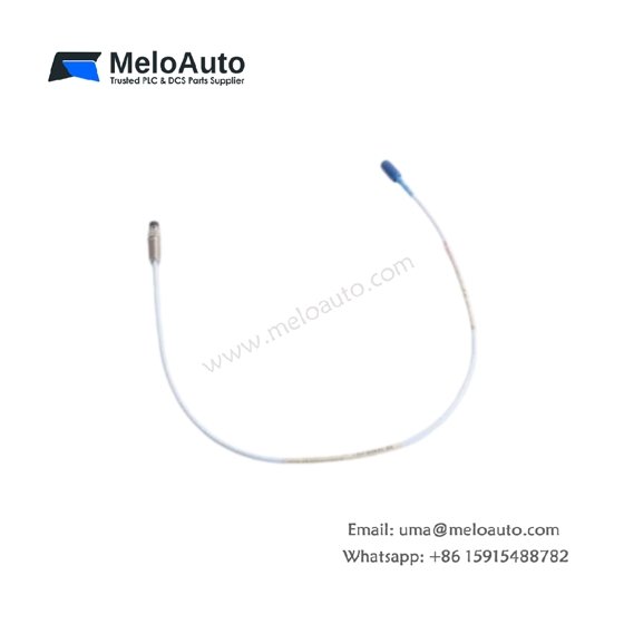 Bently Nevada 330910-00-07-10-02-00 probe sensor cable. 7.0m, 8-pin DIN, -52°C to 177°C. For 3300 XL proximity probe systems.​
