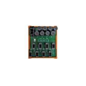 Honeywell FC-PDB-0824 8-channel power distribution board. 24VDC fused outputs, reverse polarity protection, undervoltage monitoring