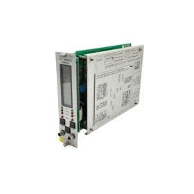 Bently Nevada 3300/16-11-01-02-00-02-00 dual vibration monitor, 2 channels, displacement/velocity modes, 4–20 mA output, 24V DC