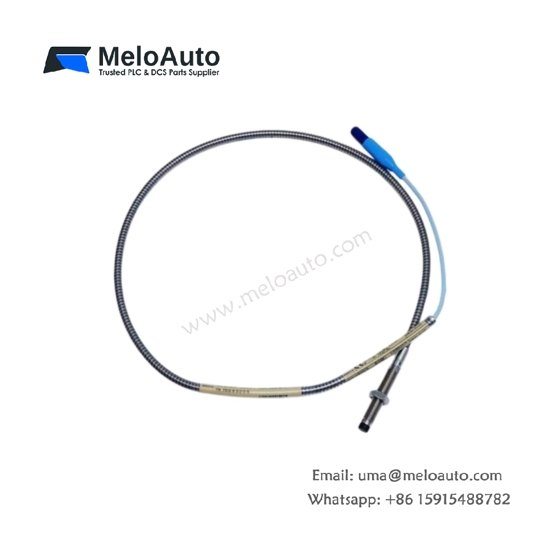 Bently Nevada 330102-00-20-10-01-05 proximity transducer system. 200mm probe, 10m cable, 2mm range, 7.87mV/µm sensitivity. Bently Nevada 330102-00-20-10-01-05 proximity transducer system. 200mm probe, 10m cable, 2mm range, 7.87mV/µm sensitivity.