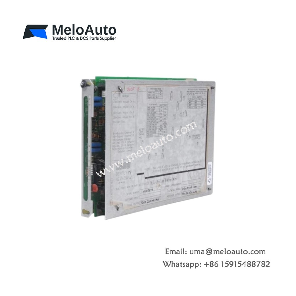 Bently Nevada 3300/20-12-01-02-00-00 Dual Thrust Position Monitor