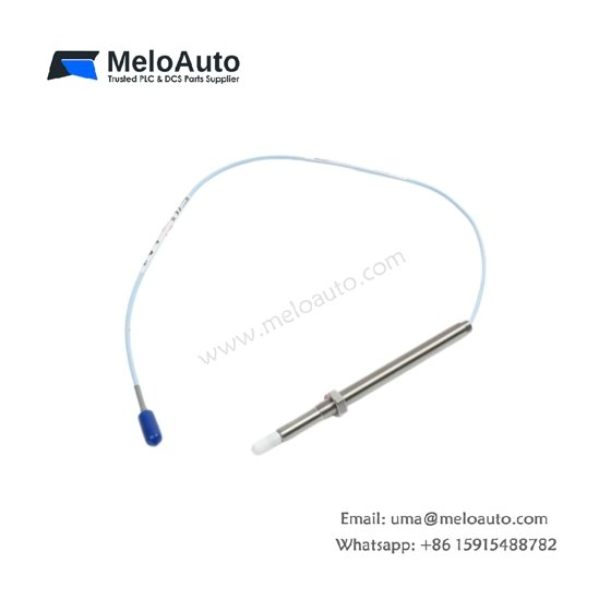 Bently Nevada 330908-10-55-05-02-00 3300 NSv Proximity Probe. 3/8-24 UNF, 1.5mm range, 0.5m cable, -52 to +177°C. For vibration monitoring.​