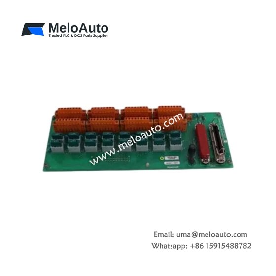 Honeywell MC-TAIH22 80366195-150 analog input FTA with 16 differential channels, thermocouple/RTD/transmitter support, transient suppression