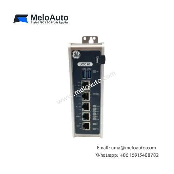 The GE IS420UCSCH1B controller provides 1 GB CompactFlash storage and 5 Ethernet ports for reliable Mark VIe turbine control applications