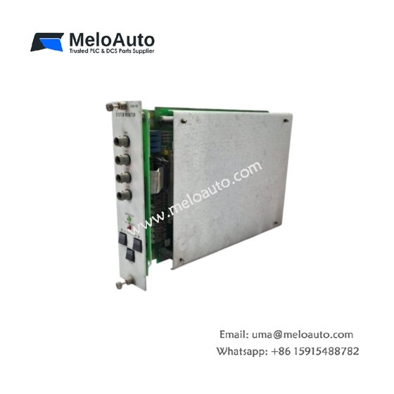 Bently Nevada 3300/03 system monitor chassis, 10 module slots, 19-inch rack mount, 4U height, 5.5 kg, for 3300 series monitoring systems.