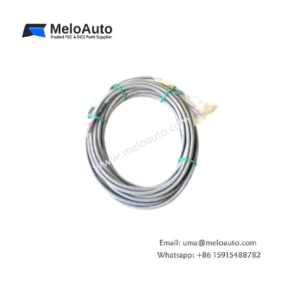 Honeywell MU-KLAM06 51304465-400 6-meter shielded interface cable, 50-conductor, foil shield, 50-pin D-sub to flying leads.