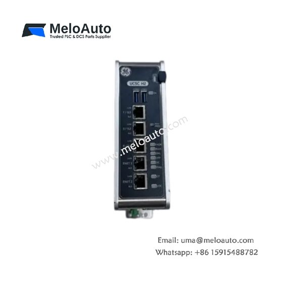 The GE IS420UCSCH2A controller provides 2 GB flash storage and 5 ms scan rate with 5 Ethernet ports for demanding Mark VIe automation.