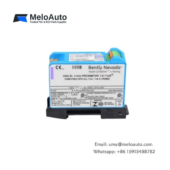 Bently Nevada 330780-51-05 3300 xL 11 mm Proximitor sensor offers 200 mV/mil sensitivity, 0.4-2.5 mm range, -51 to 177 °C operation Bently Nevada 330780-51-05 3300 xL 11 mm Proximitor sensor offers 200 mV/mil sensitivity, 0.4-2.5 mm range, -51 to 177 °C operation