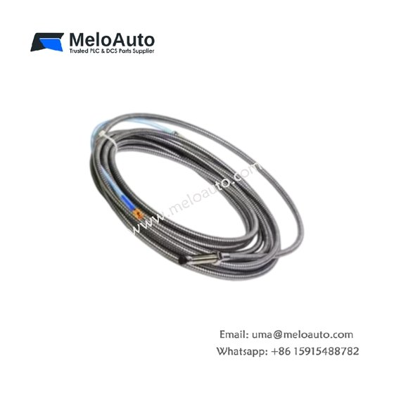 Bently Nevada 330102-00-24-10-02-00 3300 XL 8 mm proximity probe. M10×1 thread, 1.0 m length, 24 mm case, 7.87 V/mm output. View specs.