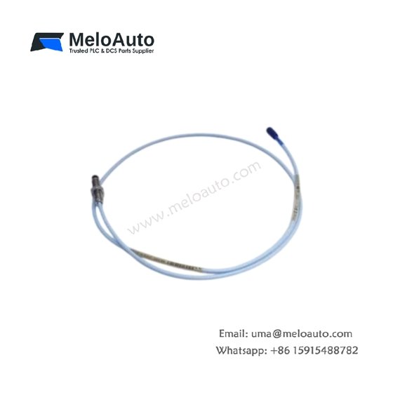 Bently Nevada 330101-00-28-20-02-05 3300 XL 8 mm probe. M10×1 thread, 2.0 m length, 28 mm case, 7.87 V/mm output. View specs.